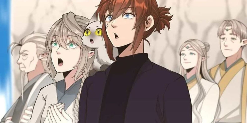 Arthur with Tessia shocked