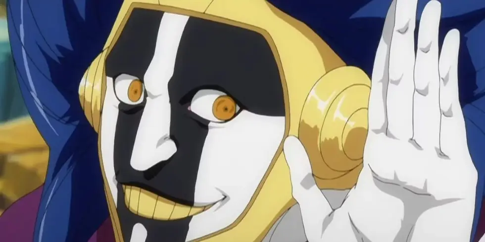Mayuri Kurotsuchi laughing