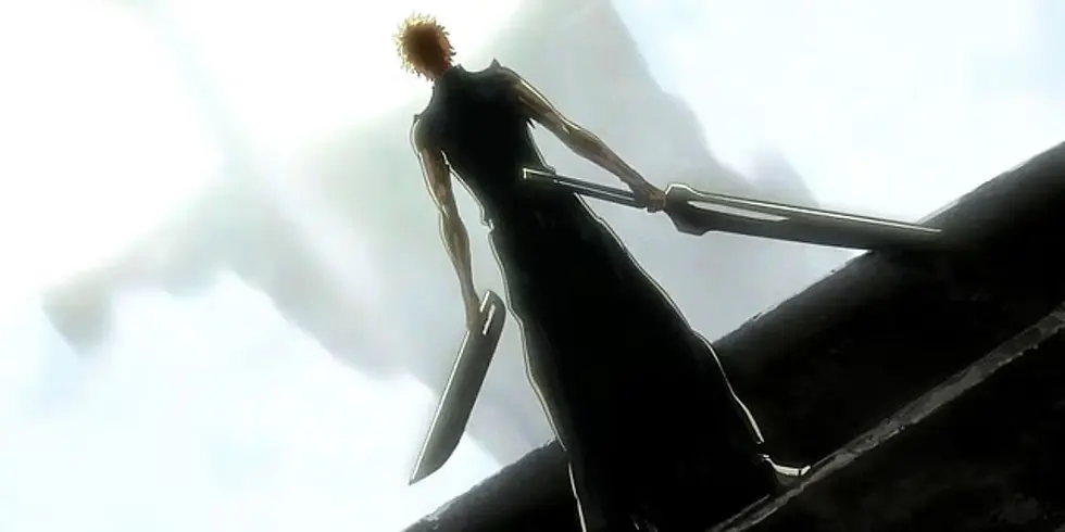 Ichigo with his swords