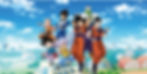 Goku with his friends