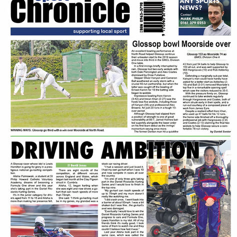 2019 Glossop Chronicle Article