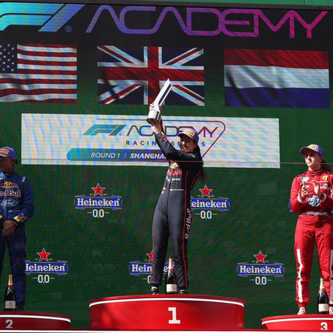 Alisha Palmowski Takes Victory During The First Race Of The 2025 F1 Academy Season