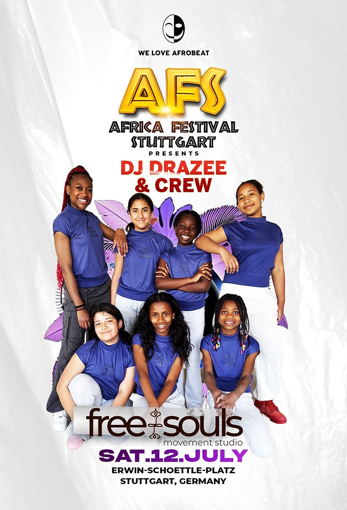 Freesouls Afro Kids Show @Afrika Festival Stuttgart