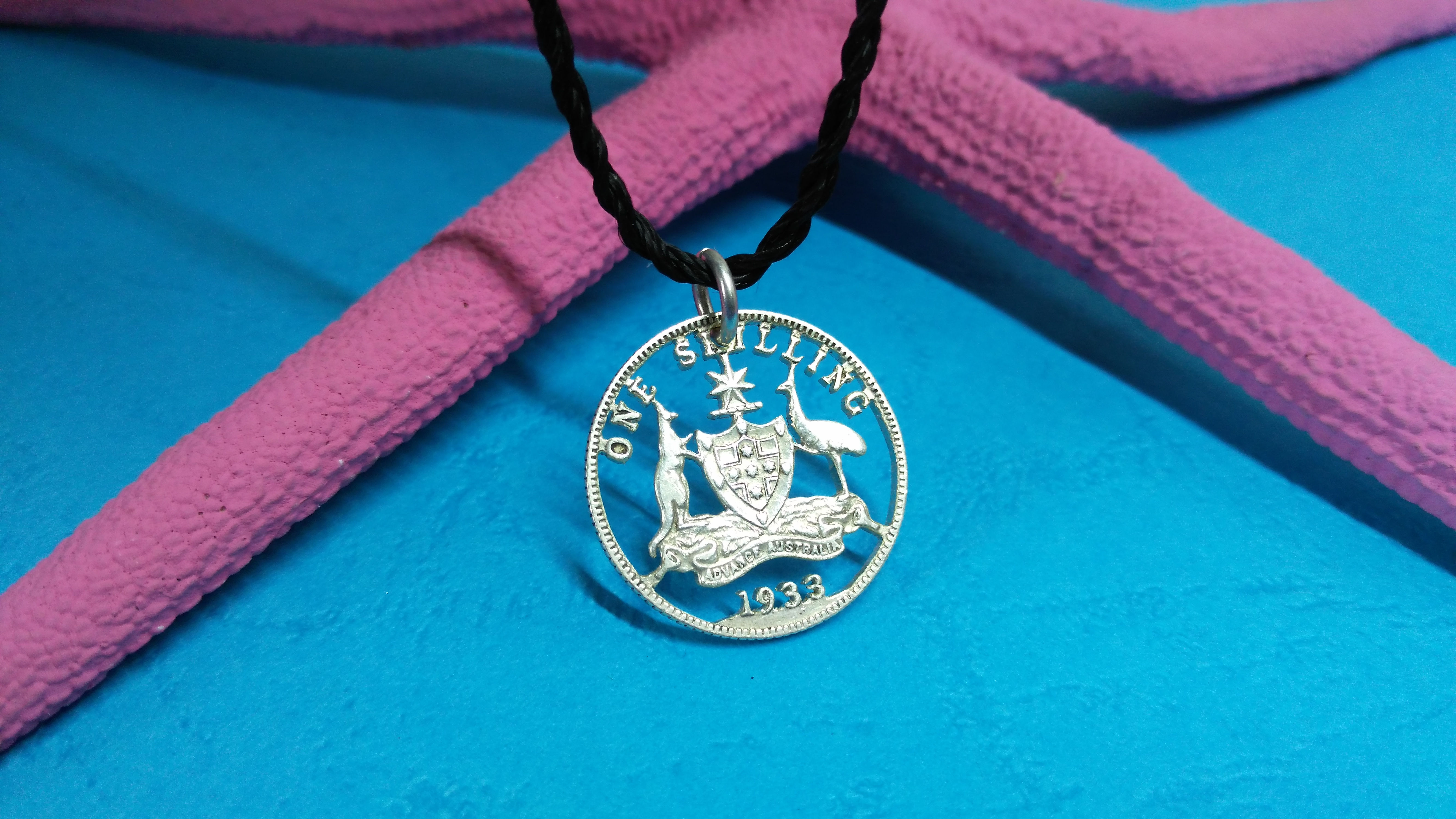 Silver Coin from 1933 Australia National Symbol