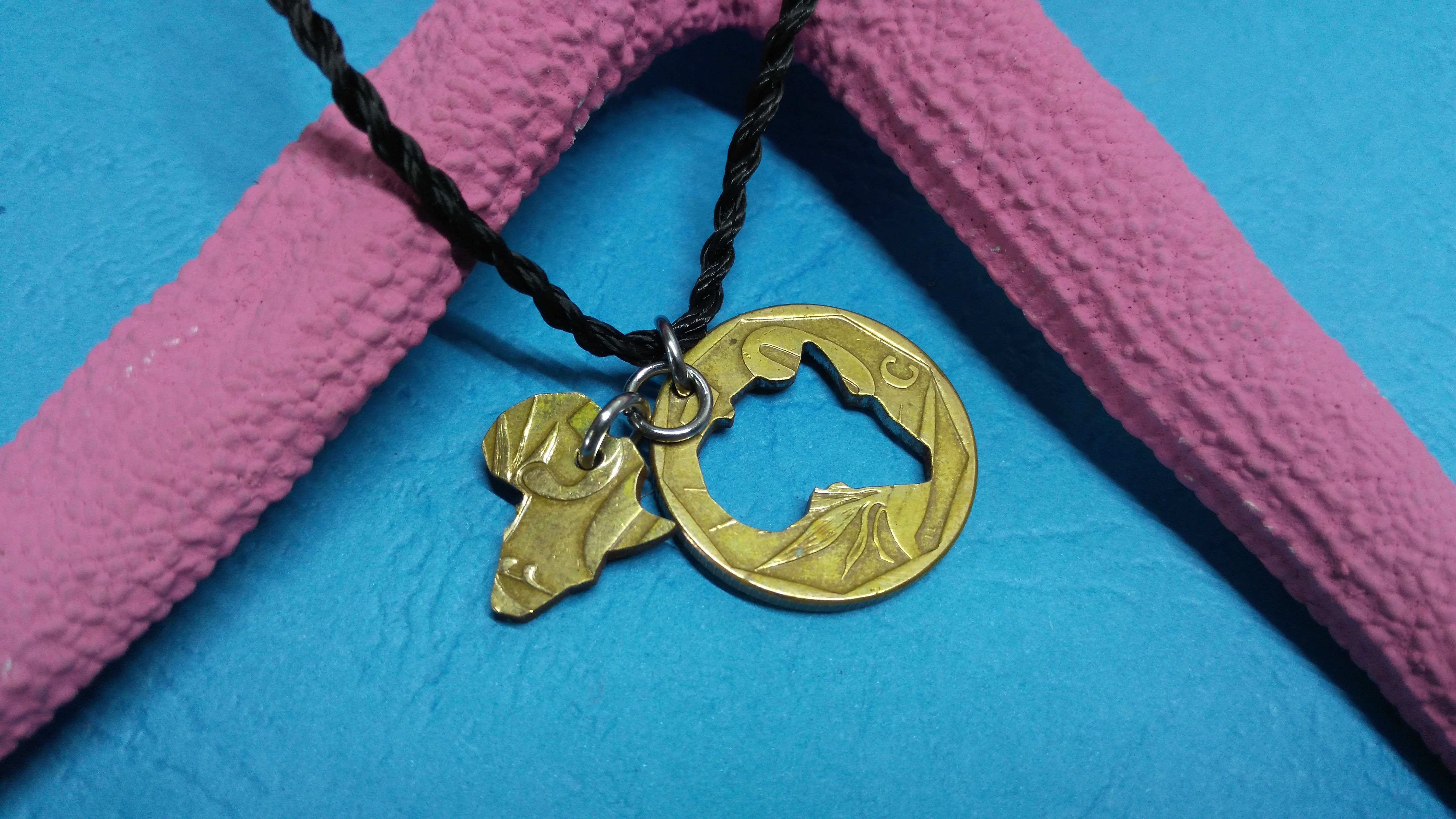 Africa Map - South Africa 50 cents