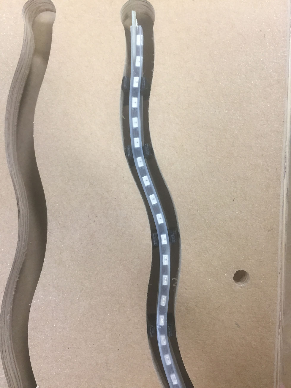 Thumbnail: Side Lit Neopixel Retention Clips