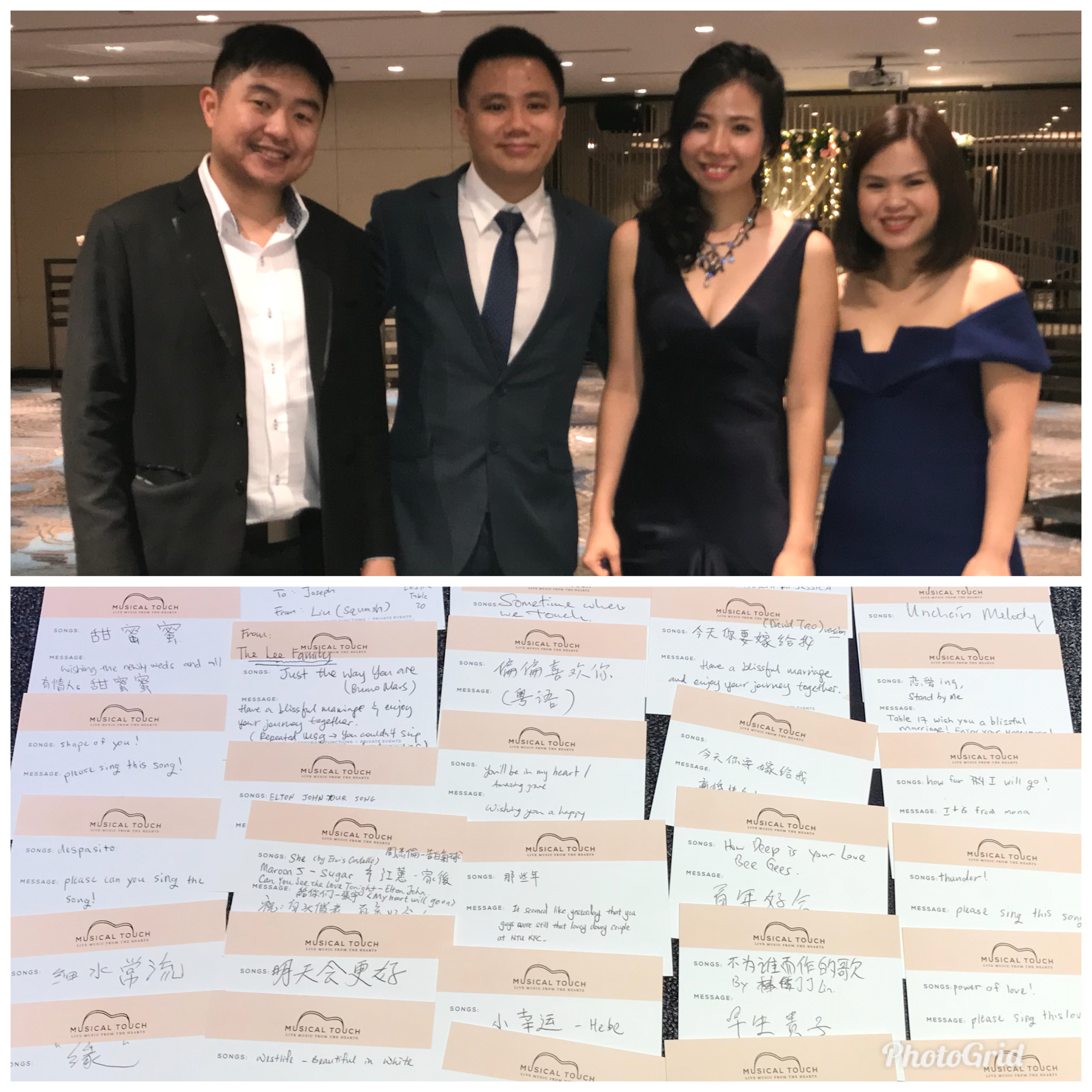 Joseph and Jessical's Wedding Dinner