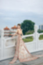 Sangjit Cheongsam wedding dress