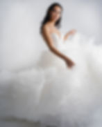 Big white wedding gown