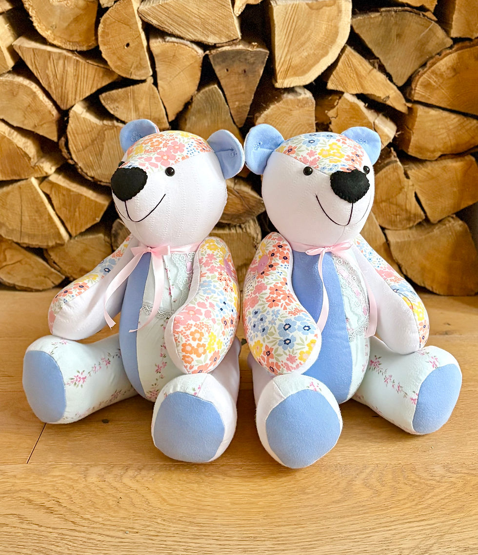 Thumbnail: Button Jointed Memory Bear 