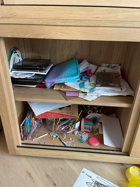Kids Craft Room Space Shea McGee Reset Your Nest Organized Professional Organizers
