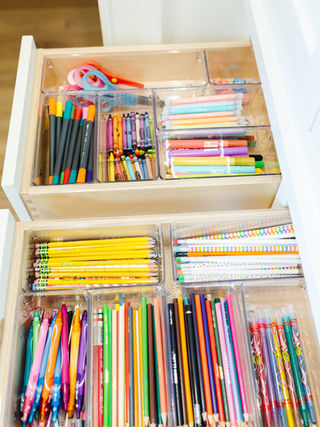 Kids Craft Room Space Shea McGee Reset Your Nest Organized Professional Organizers