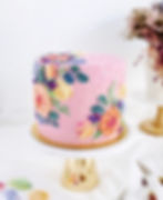 Painted Buttercream Cake Decorating Class