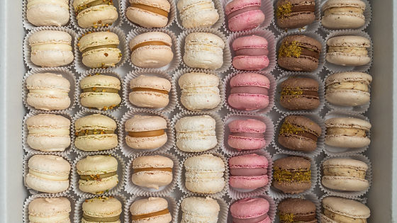 Signature Macarons Collection (42 pcs, 12-20 guests)