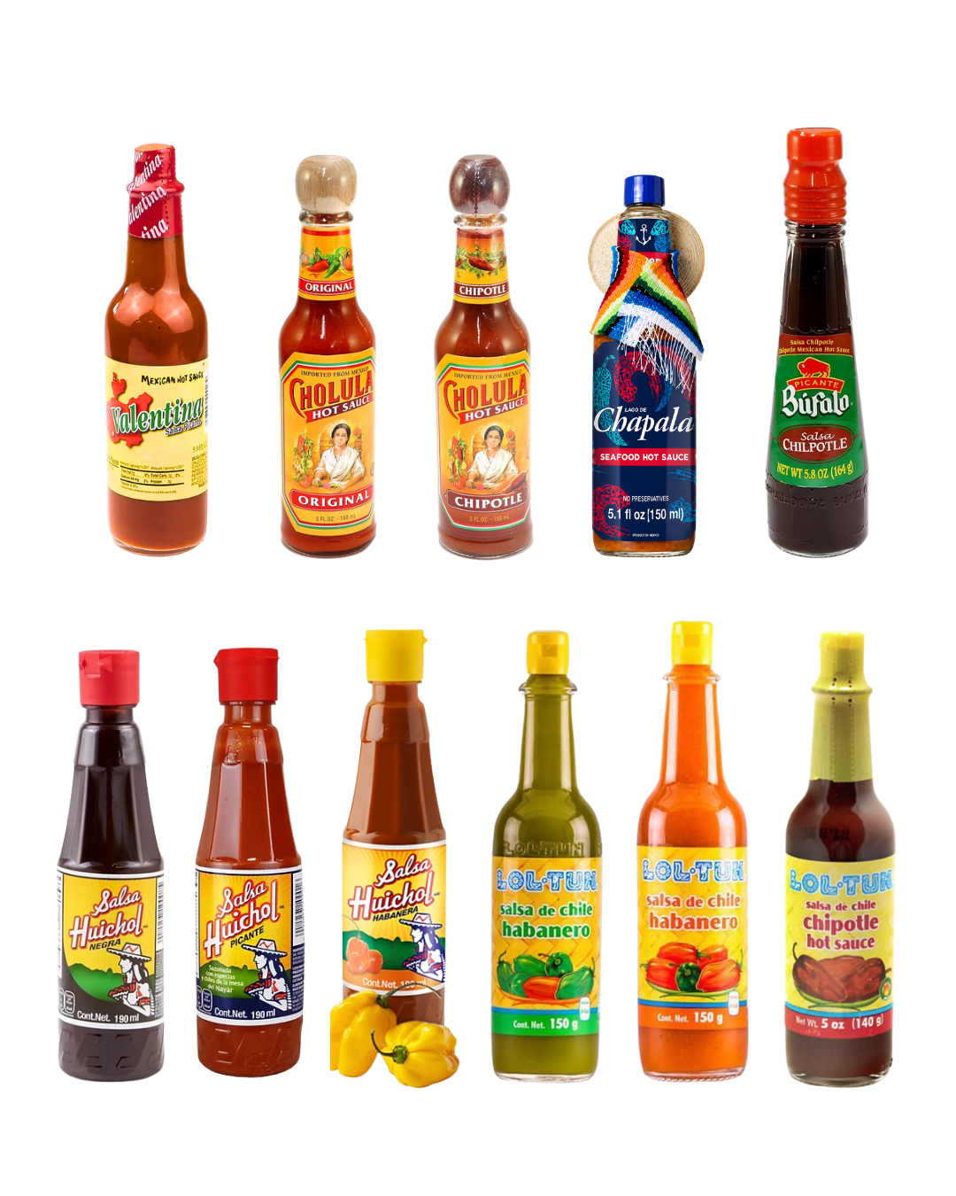 Mixed Hot Sauce Pack - X 11