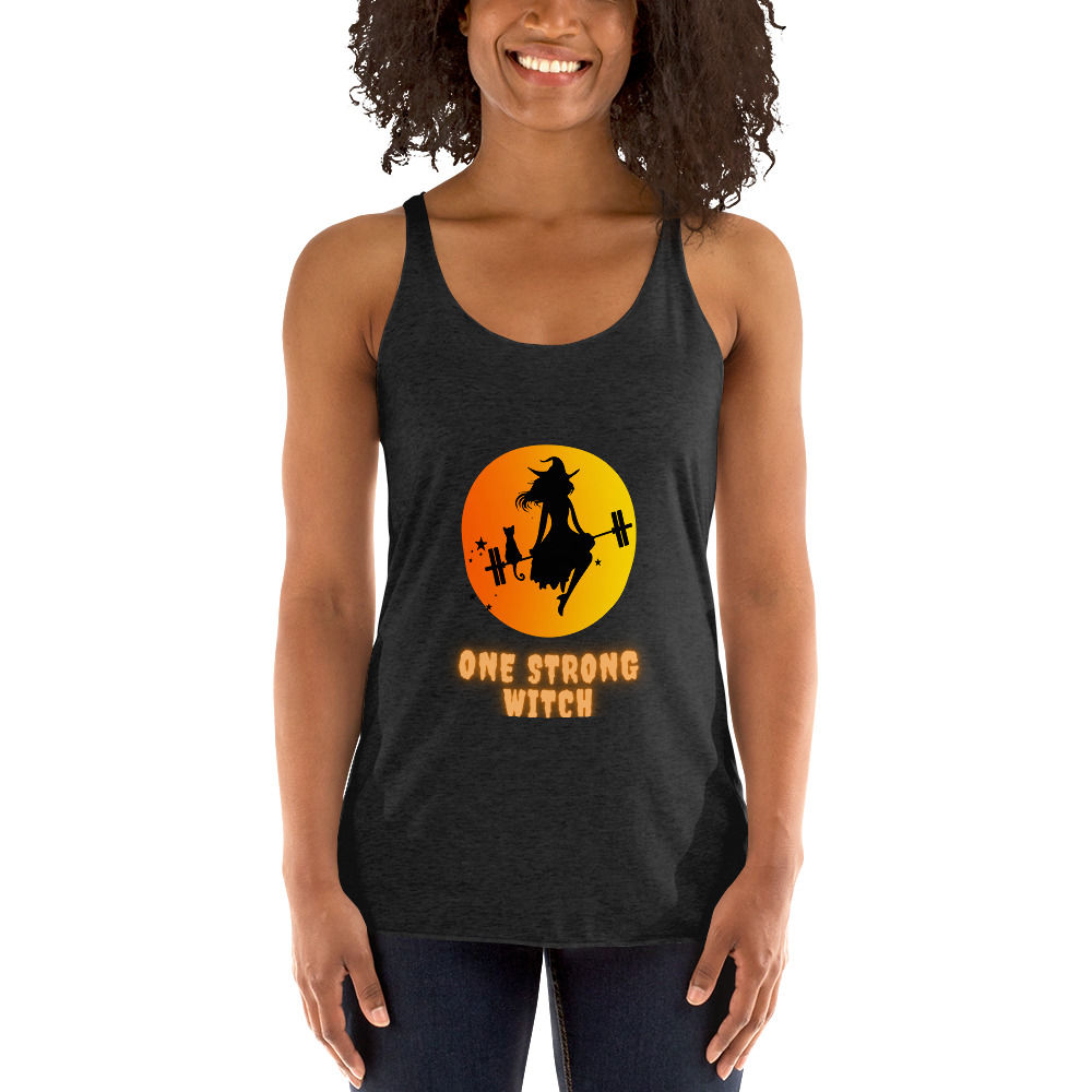  Strong Witch Women's Racerback Tank