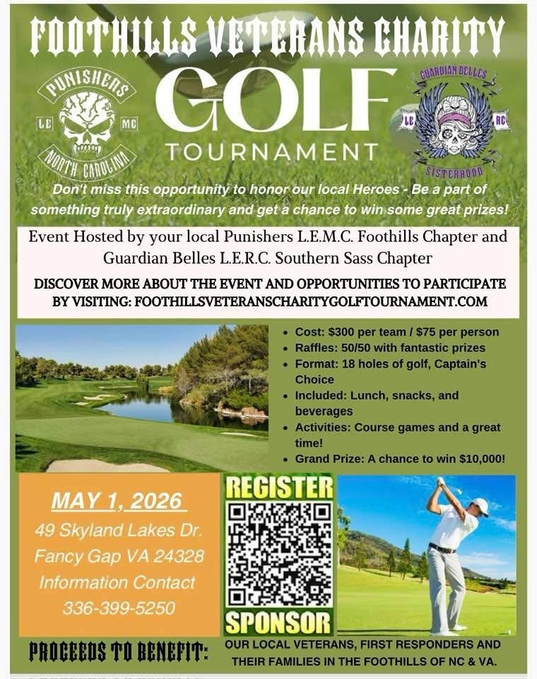 Foothills Veterans Charity Golf Tournament