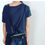 Thumbnail: G.K.P. Cross Back Apron: Black Canvas