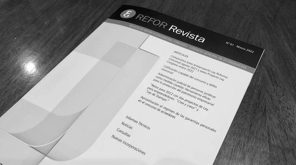 Calificación culpable del concurso y delito concursal