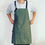 Thumbnail: G.K.P. Slip-On  Apron: Olive Green Canvas