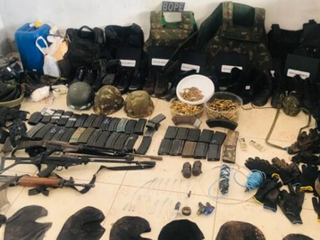 Polícia Militar apreende arsenal de bandidos envolvidos no ataque em cidade de MT