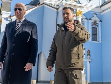 Presidente Joe Biden faz visita à Ucrânia pela primeira vez na guerra