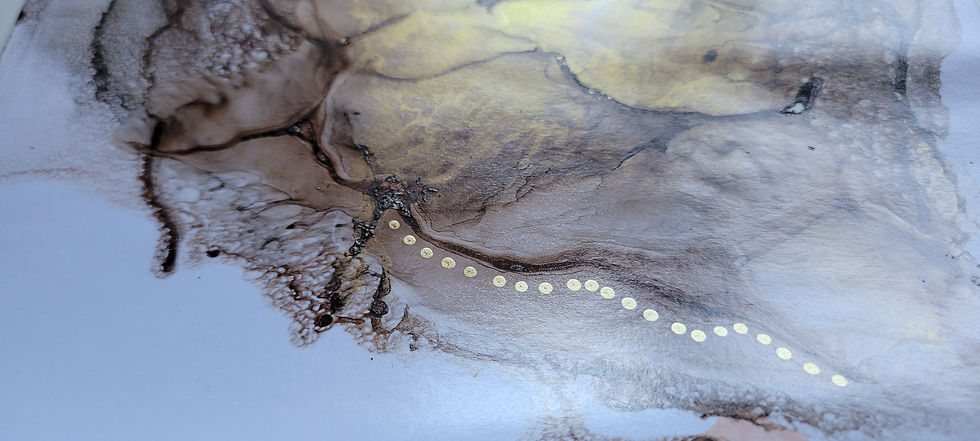 Miniatura: Presence 20x22 cm Yupo paper