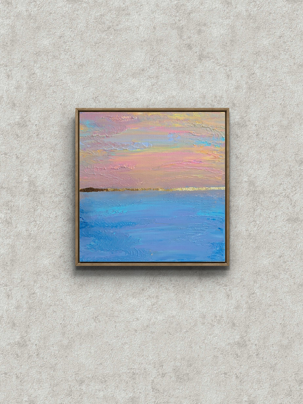 Thumbnail: Where Light Rests 20x20cm Canvas (no frame)