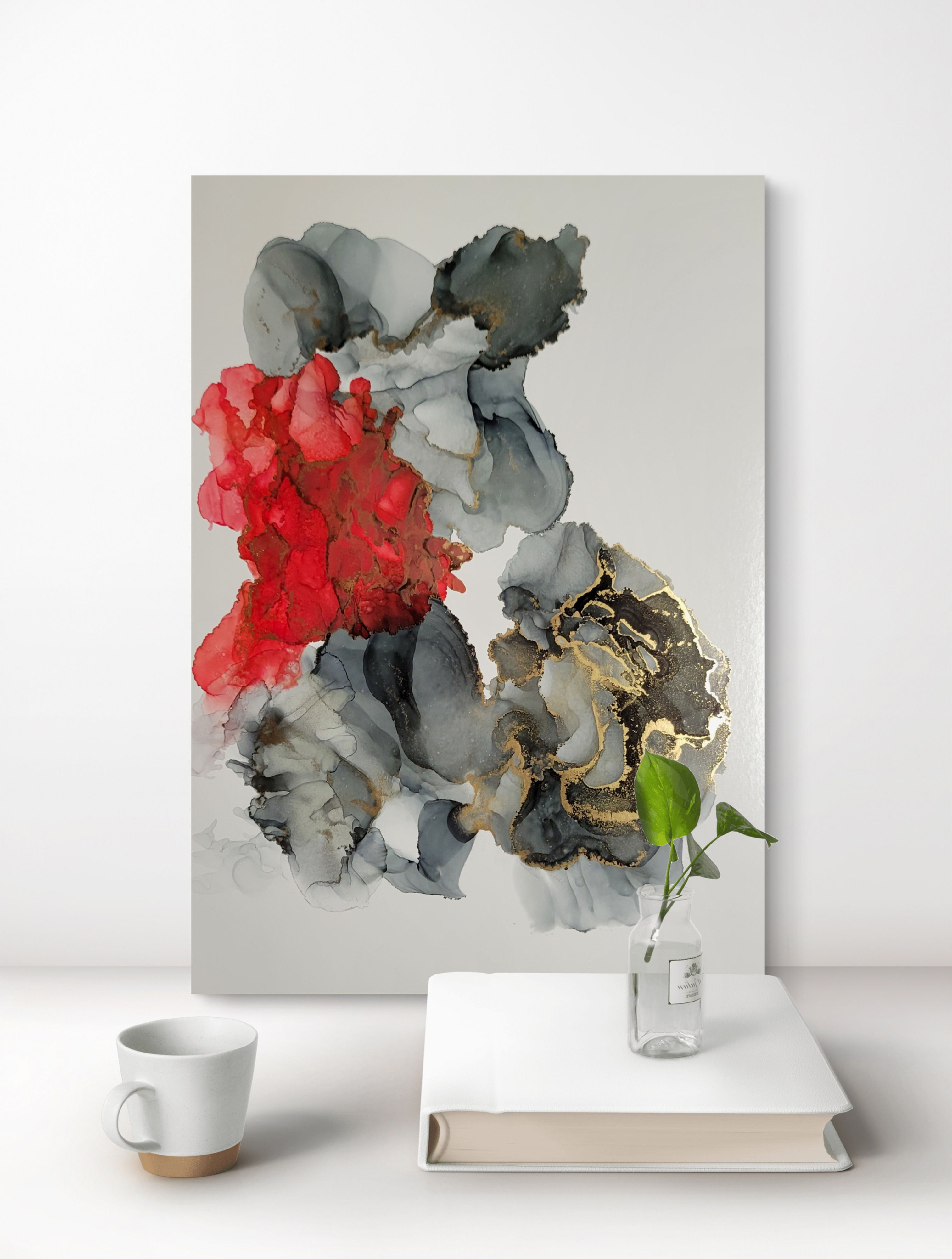 Molten Grace 30x21cm Yupo paper