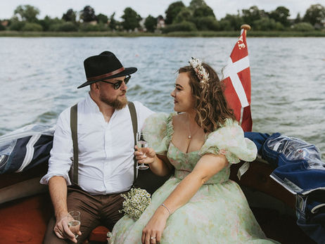 Boho wedding in Denmark – Grace and Tom’s wedding adventure