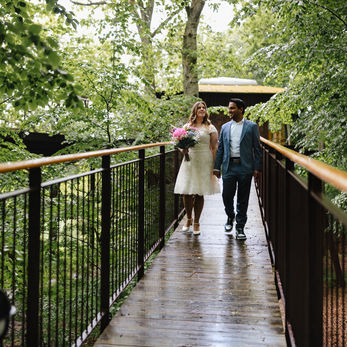 Get married in Denmark on a wooden tree-top platform surrounded by nature