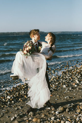 Boho elopement wedding Denmark - Meghan 