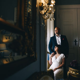Hvedholm castle is a unique Denmark wedding location for couples in love.
