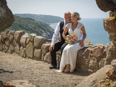 Kellie and Dean Adventure Elopement in Bornholm.