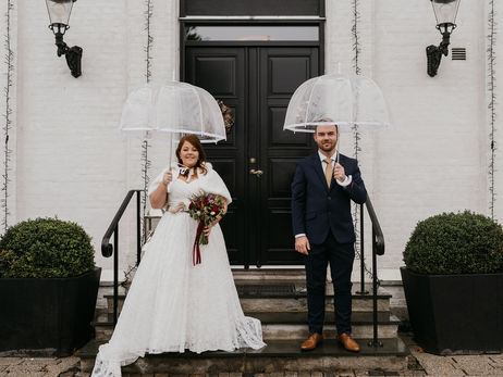 Multinational couple Courtney & Patryk´s intimate wedding in Denmark.