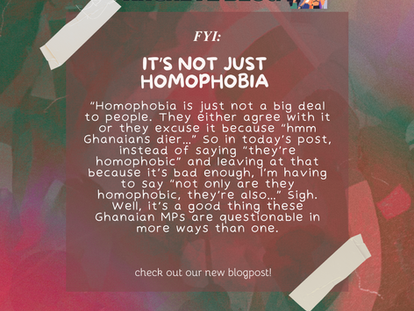 It’s not just homophobia