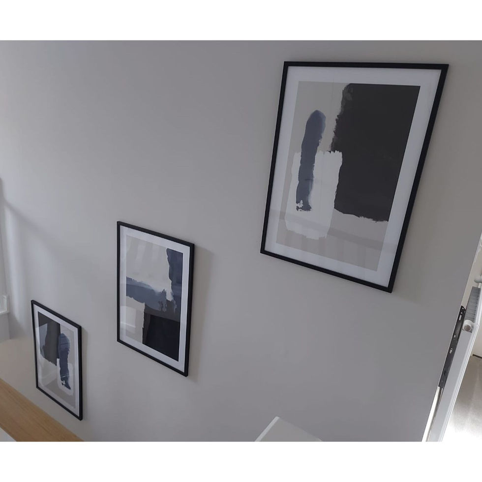 Pictures up stairs