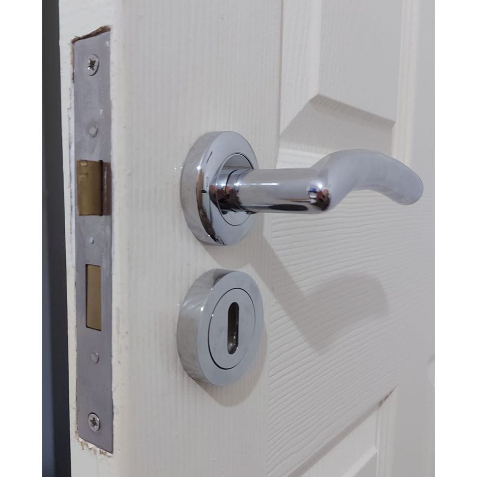 Fitted new locks with keyhole covers