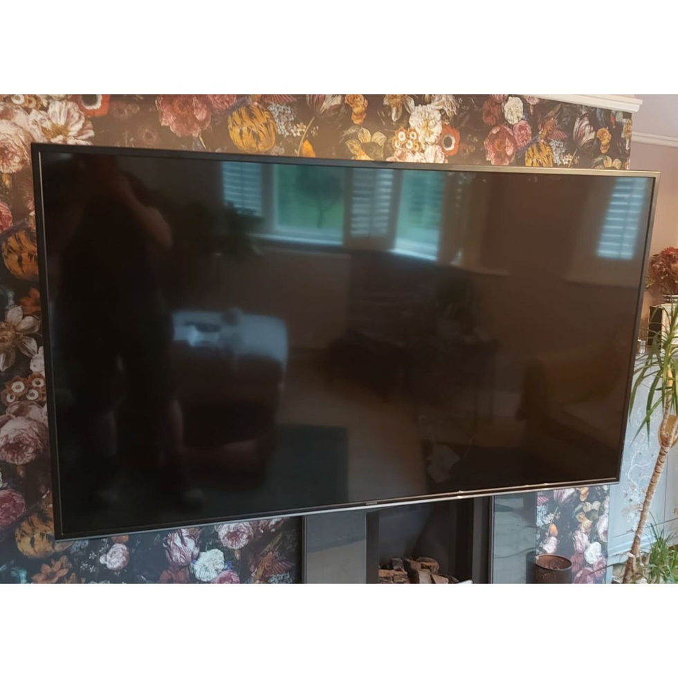 TV mounted