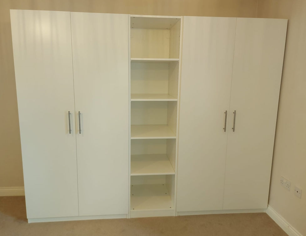 3 Ikea Pax together