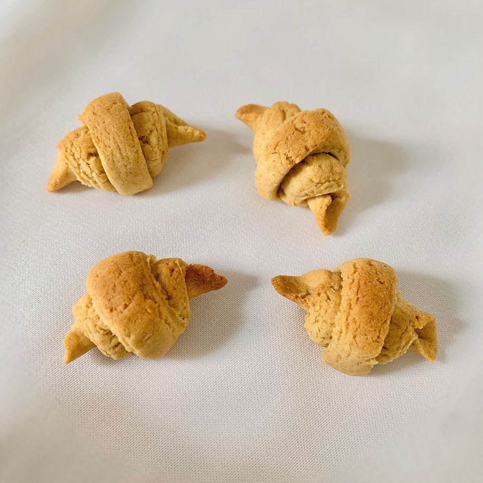 Thumbnail: Toasted Cheese Croissants (Lactose free)