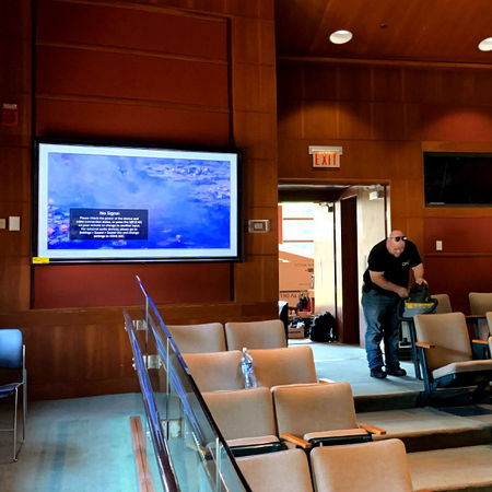 Video, Audio, lighting lecture hall