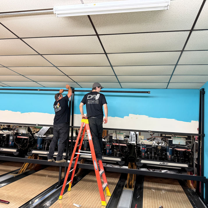 Marathon City Sports Install Marathon City WI installed by DFX VersaMask Installation