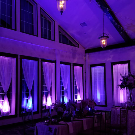 wedding uplighting
