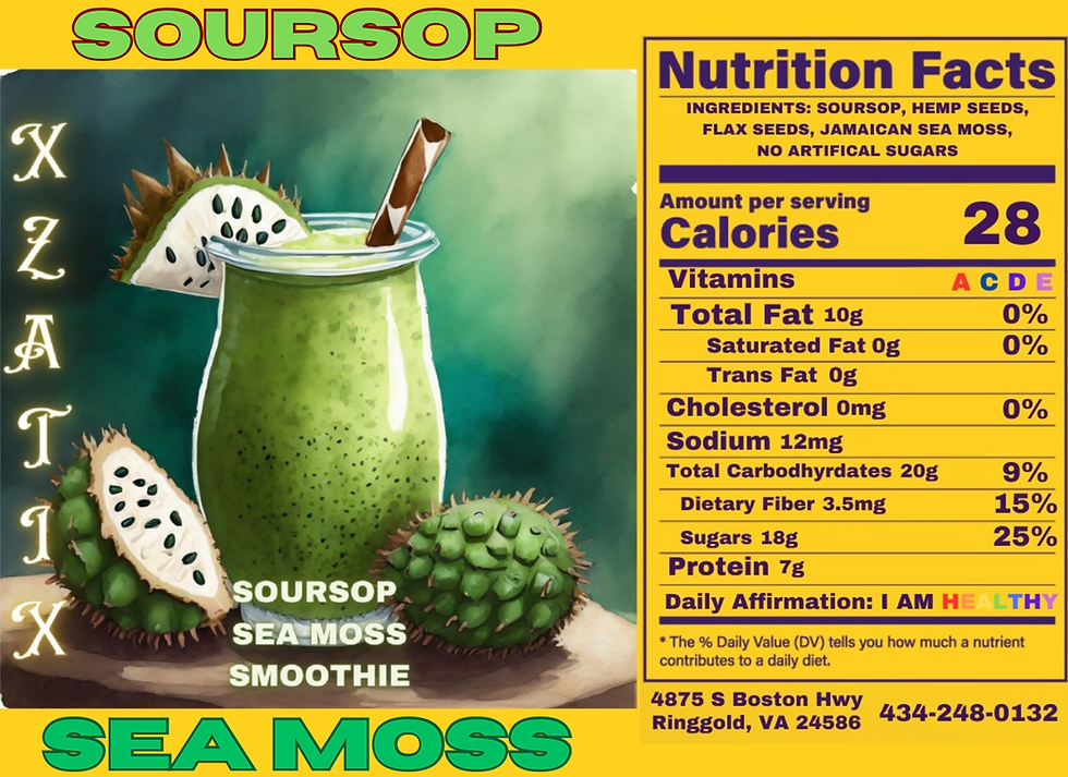 Thumbnail: Sea Moss Smoothie Edition: Sour Sop