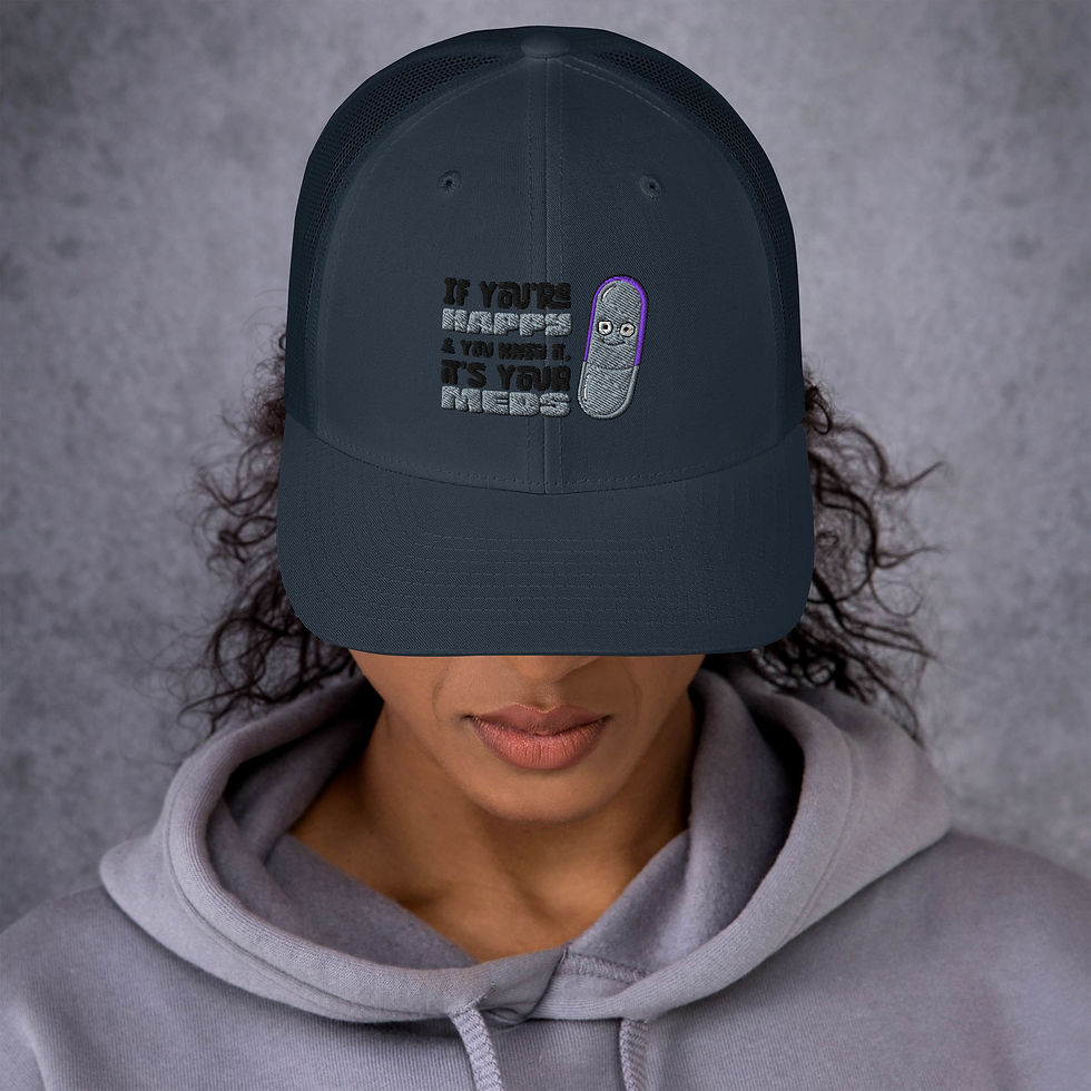 Thumbnail: "If You're Happy & You Know It" Trucker Cap