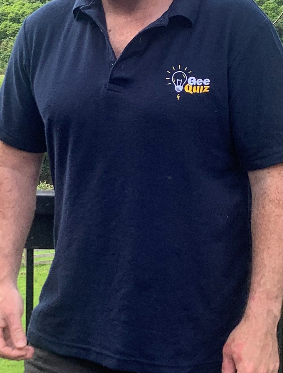 Embroided Polo Shirt - Navy