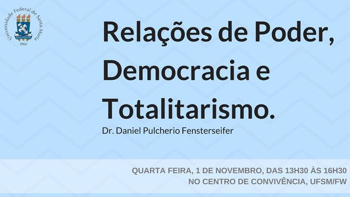 Curso de comunicação promove palestra sobre Relações de Poder