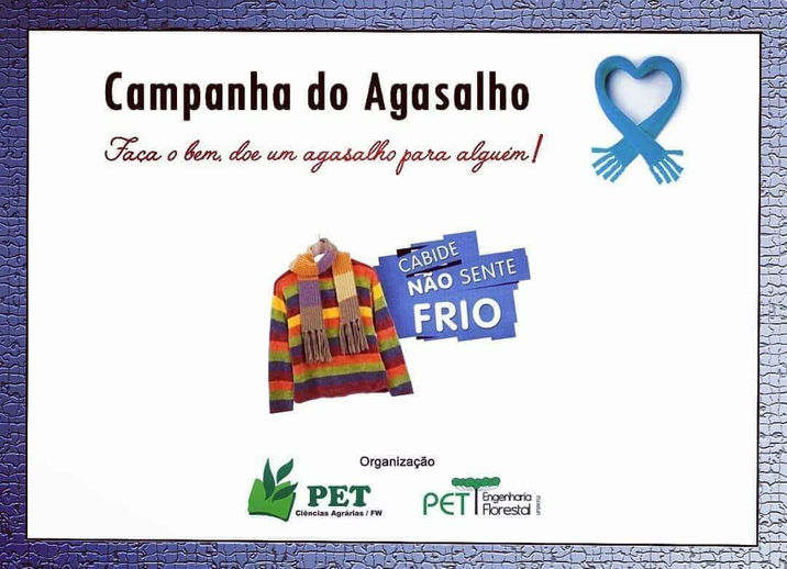 Campanha do agasalho é realizada na UFSM-FW