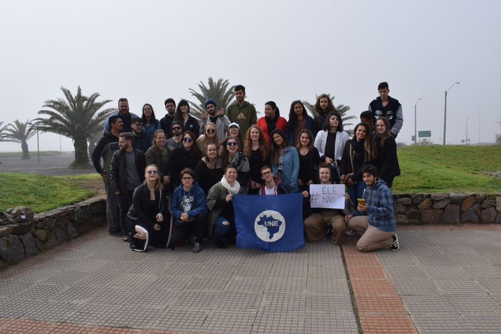 Delegação da UFSM-FW participa de Encontro de Estudantes no Uruguai